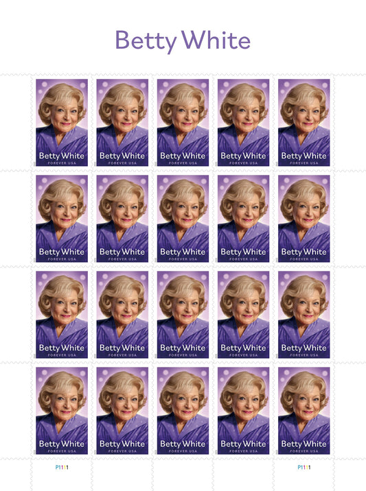 Betty White Forever First Class Postage Stamps
